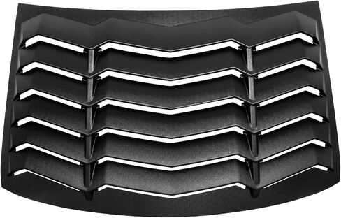 Rear Window Louver for 2015-2021 Subaru WRX, WRX STI,2012-2016 Subaru Impreza in GT Lambo Style ABS Sun Shade Windshield Cover - Matte Black in Saudi Arabia