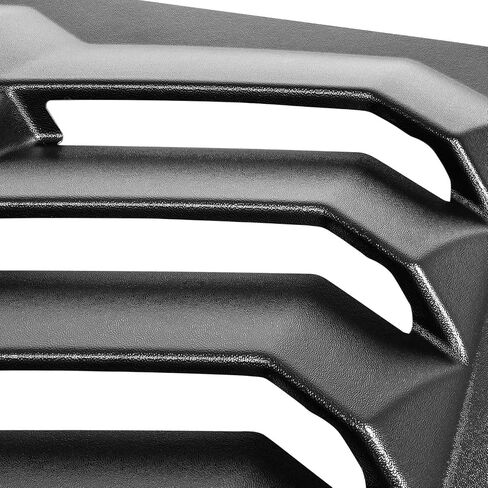 Rear Window Louver for 2015-2021 Subaru WRX, WRX STI,2012-2016 Subaru Impreza in GT Lambo Style ABS Sun Shade Windshield Cover - Matte Black in Saudi Arabia