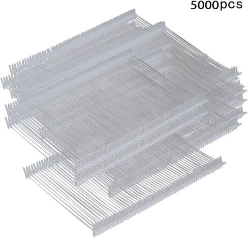 Utoolmart 5000Pcs 0.5 inch Tagging Gun Fasteners, Tag Pins Tagging Barbs Fasteners Tag Attachments for Clothes, Price Tags in Saudi Arabia