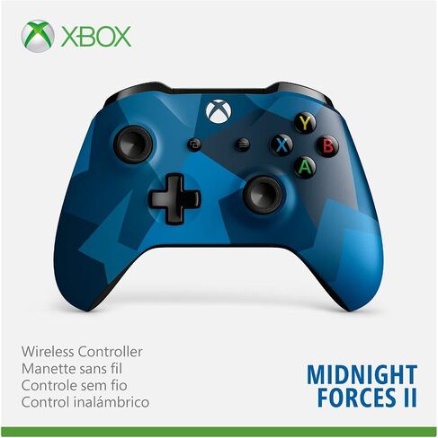 Microsoft Xbox One Wireless Controller, Midnight Forces II Special Edition - Xbox One (Renewed) [video game] in Saudi Arabia