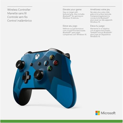 Microsoft Xbox One Wireless Controller, Midnight Forces II Special Edition - Xbox One (Renewed) [video game] in Saudi Arabia
