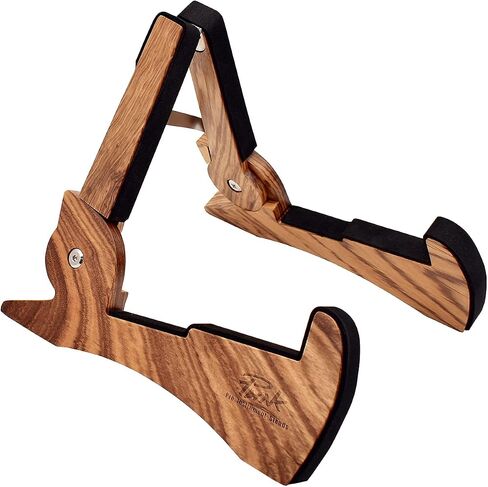 Guitar Stand, Black Walnut Wood Acoustic Guitar Stand, Electric Guitar Stand, Bass Banjo Guitar Stand, Portable Universal Guitar Stand, Guitar Accessories(Black Walnut Wood) in Saudi Arabia