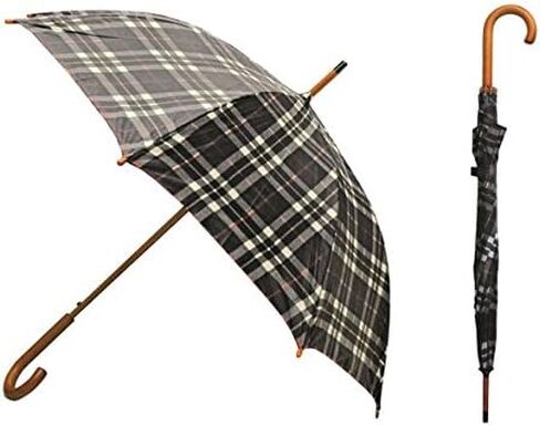 Rainbrella Classic Auto Open Umbrella with Real Wooden Hook Handle in Saudi Arabia