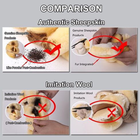 Andalus Brands Australian Sheepskin Steering Wheel Cover, Anti-Slip Universal 15 Inch Fuzzy Steering Wheel Cover Offers a Plush Velvet-Like Touch, Eco-Friendly Fluffy Steering Wheel Cover (Black) in Kuwait