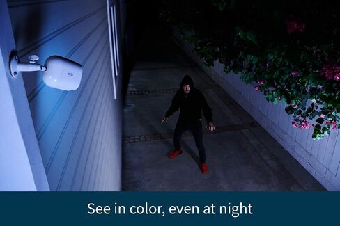 مجموعة كاميرات ARLO Arlo VMC2330-100NAR Essential Spotlight Wireless 3 - 1080 بكسل، أبيض (متجدد) in Kuwait