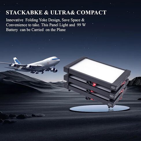 Came-TV LED Video Light Panel Lighting RGBWW المحمولة Boltzen Perseus 1200R 55W SMD أضواء سفر ناعمة 2000-10000K، 36 وضع مشهد كامل اللون TLCI97+ CRI96+، التحكم في التطبيق للتصوير الفوتوغرافي في الاستوديو in Kuwait