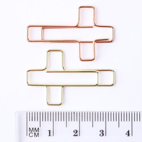 Mr. Pen- Cross Paper Clips, 35 Pack (Gold and Rose Gold Color), Bible Paper Clips, Journaling Paper Clips, Bible Study Supplies, Christian Journaling Supplies, Bible Journaling Items, Bible Clips in Saudi Arabia
