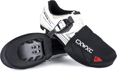 CXWXC Cycling Toe Covers for Men Women - Cycling Shoe Covers Winter Waterproof Breathable - Bike Overshoes Cold Weather Thermal Warm in Saudi Arabia