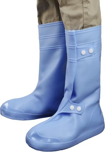 Waterproof Shoe Covers for Rain and Snow Boot Covers Waterproof Reusable & Foldable, Non-Slip in Saudi Arabia