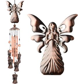 Sea Turtle Wind Chimes, Sympathy Wind Chimes, Gifts for Mom Grandma Women, Outdoor Garden Patio Decor, with S Hook Indoor Outdoor Wind Chimes