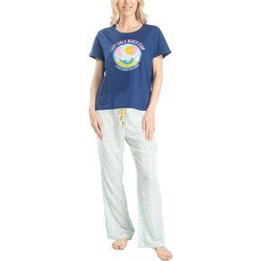 Ocean Pacific Vibes Women's Sleep and Lounge PJ Set