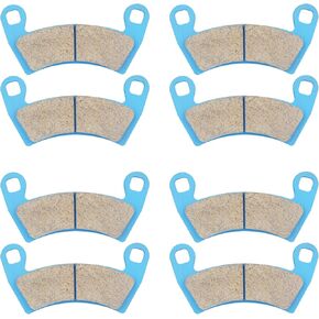 Brake Pads for Polaris RZR XP/ XP4 1000 2012-2022, Ranger RZR XP/ XP4 900 2011-2016, Ranger 570 Crew Full-Size 2016-2020 Front & Rear Ceramic Organic Brakes 4 Sets