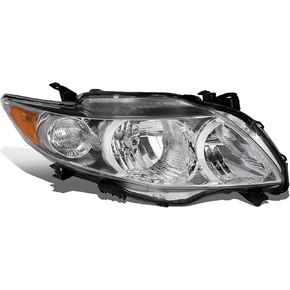 Auto Dynasty TO2502182 OE Style Driver/Left Side Headlight Lamp Compatible with Toyota Corolla 09-10 in Saudi Arabia