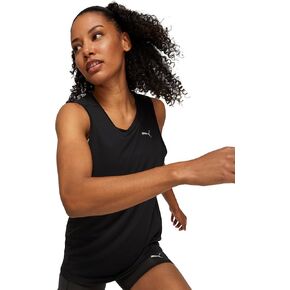 PUMA Women's Run Favorite Tank, Black, Large