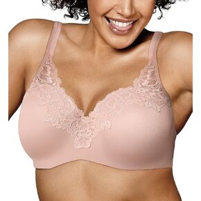 حمالة صدر نسائية من PLAYTEX Secrets Underwire بتغطية كاملة من Balconette T-shirt للحصول على أشكال كاملة