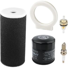 1UY-14451-00-00 Air Filter Foam & Oil Filter Cleaner For Yamaha Grizzly 660 YFM660 YFM660FA YFM660FG YFM660FGH YFM660FAH 4x4 2002-2008 5GH-13440-00-00