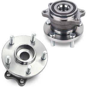 Autoround Pair 512293 Rear Wheel Hub and Bearing Assembly Compatible with Subaru Outback Legacy 2005 2006 2007 2008 2009