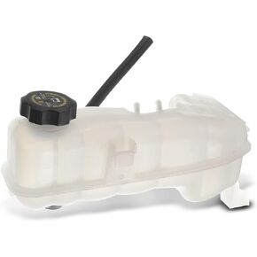 A-Premium Coolant Recovery Overflow Reservoir Tank [with Sensor & Cap] Compatible with Chevy Cavalier 1999-2005, Malibu 1999-2003, SSR, Classic & Pontiac Grand Am, Sunfire & Oldsmobile Alero, Cutlass