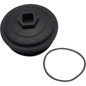 Fuel Filter Cap And Gasket For 2003-2010 Ford E350 E450 F250 F350 F450 F550 Super Duty E350 Club Wagon Excursion F650 F750 For 2005-2008 International CF500 CF600 904-209 6.0L V8 Diesel