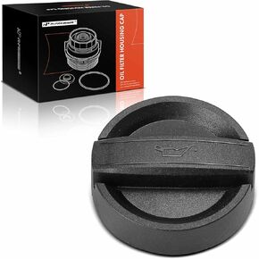 A-Premium Oil Filler Cap Cover - Compatible with BMW 320i, 328d, 330i, X5, 540i, 550i GT, 435i, X1, 750Li xDrive, 228i, X6, 640i Gran Coupe, X7, X4, 128i, X2, Z4, M6, M8# 11128507153, 11128655331
