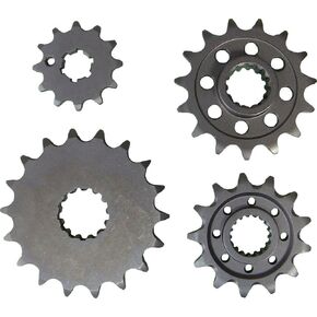 JT Sprockets JTF704.17 17T Steel Front Sprocket , black