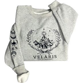 Embroidered Velaris Shirt, Velaris City Of Starlight Embroidered Sweatshirt, The Night Court Shirt, SJM ACOTAR Shirt