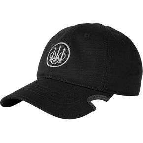 Beretta Hook Notch Trucker Cap | Women's Trucker Hat with Slot for Ponytail | Patented Notches | Trucker Hat for Women | Black