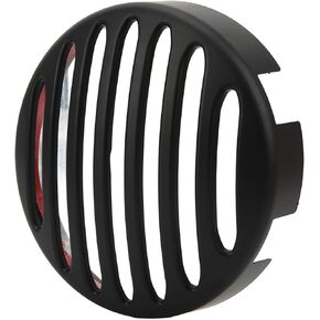 Motorcycle Headlight Grille Headlight Grille Cover Motorcycle Head Lamp Guard Replacement for CMX 300 500 2017‑2019 (Black)