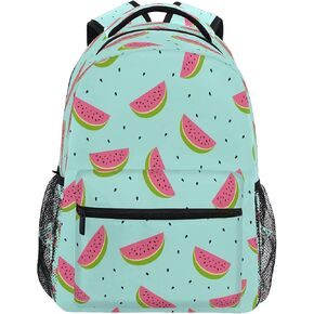 xigua Evil Eye Backpack Bookbags Laptop Backpack for Boys Girls Teens, College Backpack Water Resistant Travel Bookbag