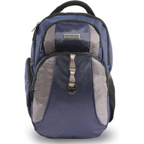 Perry Ellis P14 Business Laptop Backpack, Black, One Size
