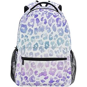 MNSRUU School Backpack Butterfly Skull Blue College Knapsack Laptop Rucksack Business Travel Computer Bookbags for Adult Teen One Size