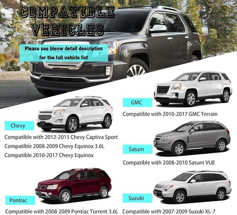 K750188 K750189 2 قطعة وصلات نهاية شريط Sway المثبت الأمامي متوافقة مع 2007-2017 شيفروليه كابتيفا Sport Equinox GMC Terrain Pontiac Torrent Saturn VUE XL-7 Sway Bar End Links in Kuwait