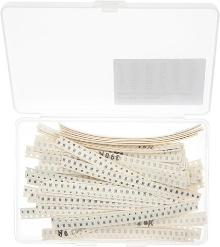 60 Values x 25 Pieces, Total 1500 Pieces,1206 1% SMD Surface Mount Thick Film Chip Resistor Kit in Saudi Arabia
