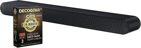 Samsung HW-S60D S-Series 5.0ch. Wireless Dolby Atmos Soundbar w/Q-Symphony (2024) Bundle with 2 Year CPS Enhanced Protection Pack in Kuwait