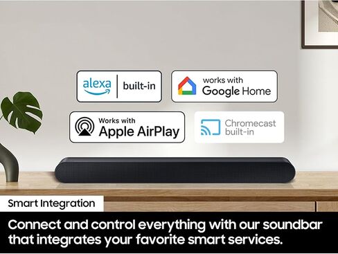 Samsung HW-S60D S-Series 5.0ch. Wireless Dolby Atmos Soundbar w/Q-Symphony (2024) Bundle with 2 Year CPS Enhanced Protection Pack in Kuwait