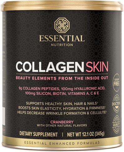 Collagen Skin - Hydrolyzed Collagen Peptides for Women, Protein Powder with Hyaluronic Acid - Collagen for Skin, Hair & Nails - Neutral Flavor - 11.9oz - 30 Servings in Saudi Arabia