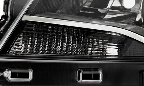 Headlight Assembly Compatible with Colorado 2015 2016 2017 2018 2019 2020 2021 2022 HeadLamps Headlights Halogen Left+Right Set (Chrome) in Saudi Arabia