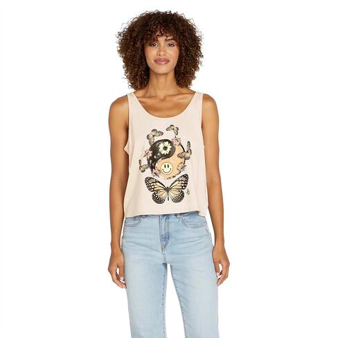 Volcom Women's to The Bank Sleeveless Tank Top in Saudi Arabia