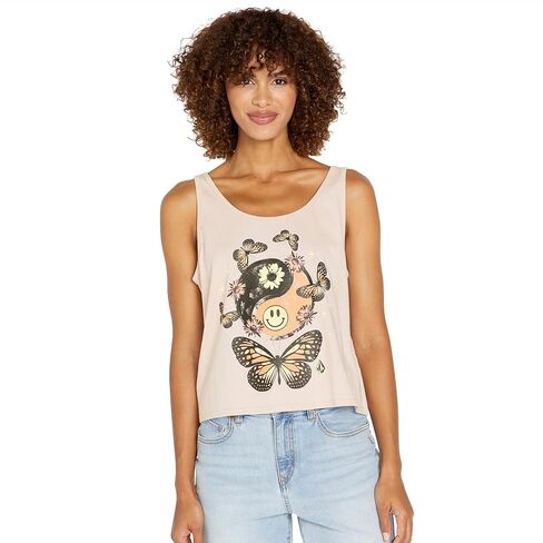 Volcom Women's to The Bank Sleeveless Tank Top in Saudi Arabia
