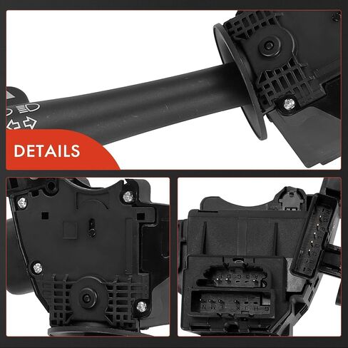 A-Premium Multifunction Switch Turn Signal Switch Compatible with Chevrolet Silverado 1500, 2500 HD 2500 Classic 3500 HD 3500 Classic & GMC Sierra 1500 2500 HD 3500 HD & Cadillac Escalade ESV in Saudi Arabia