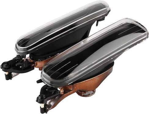 1 Pair Left Right Fog Lights Driving Lamps Cover LED Light Bar Fog Light Cover for BMW E46 4 Door 1999-2001 in Saudi Arabia