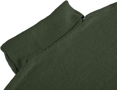 yoeasy Women's Turtleneck Oversized Long Batwing Sleeve Pullover Sweater Spilt Hem Knit Sweater in Saudi Arabia