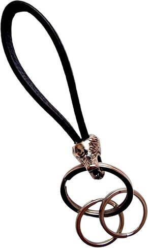 VALHALLA Steel car keychain wolf head decorated with Amulet for Men and Women keys in Saudi Arabia