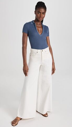 Free People Women's Serve Thong Bodysuit in Saudi Arabia