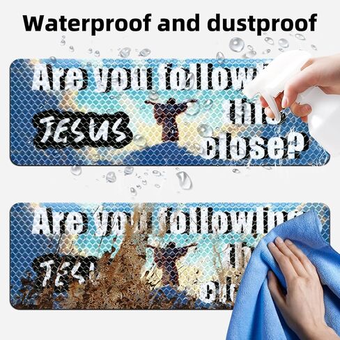 Car Bumper Magnet 9.7 * 3.1 inch Reflective Magnetic Reusable New Drivers Sticker Warning Safety Sign Funny Prank Car Decals for Vehicle Truck (Weeping) in Saudi Arabia