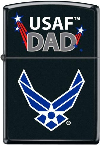 ولاعة زيبو - لسلاح الجو الأمريكي USAF ولاعة مقاومة للرياح كروم مصقول عالي #Z5358 in Saudi Arabia