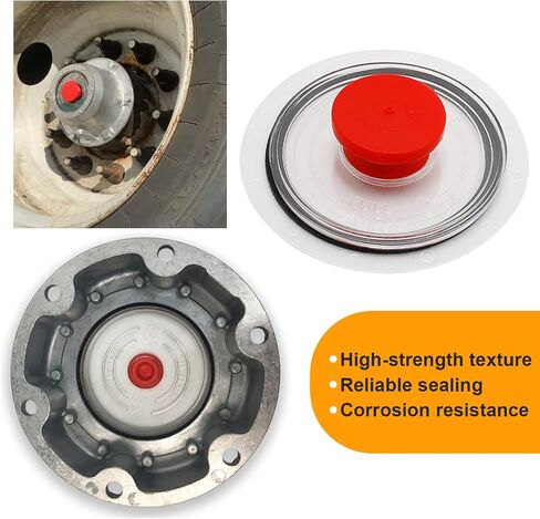 359-5995 3595995 غطاء محور النافذة طقم بديل لـ Stemco GMC فولفو شبه شاحنة ومقطورة غطاء محور 4 عبوات in Saudi Arabia