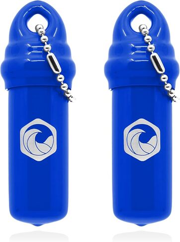 Floating Keychain (2 pack) with Waterproof Safety Container Boat Key Float - Pontoon, Fishing Accessories key holder in Saudi Arabia