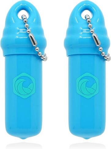 Floating Keychain (2 pack) with Waterproof Safety Container Boat Key Float - Pontoon, Fishing Accessories key holder in Saudi Arabia