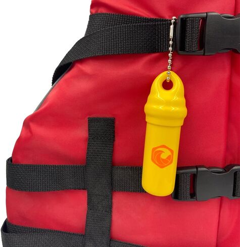 Floating Keychain (2 pack) with Waterproof Safety Container Boat Key Float - Pontoon, Fishing Accessories key holder in Saudi Arabia